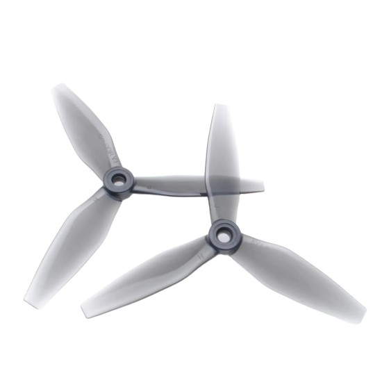 HQProp 5X4.5X3V3 -Poly Carbonate (2CW+2CCW) Tri-blade Propeller 5 Inch Props for RC FPV Racing Drones Quadcopter